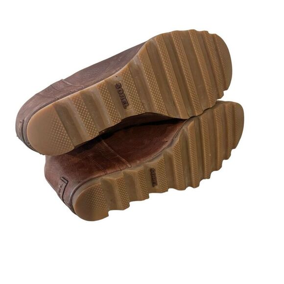 Sorel PDC Wedge Leather Bootie Size 9 - Picture 6 of 7